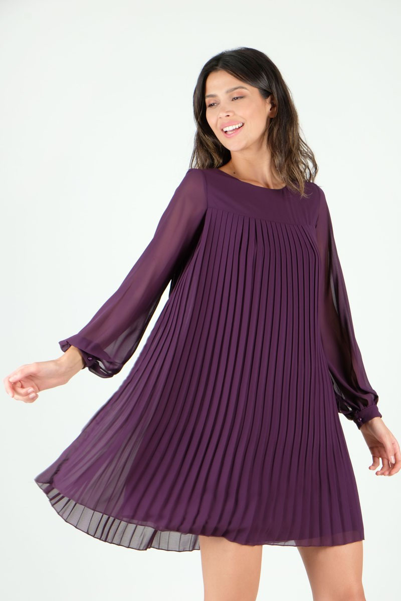 a-10.jpg Fedela Robadan Piliseli Kısa Abiye - Görsel 1