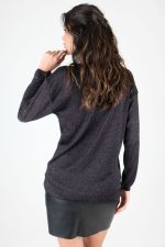 Ambrus Bisiklet Yaka Simli Triko - Görsel 2